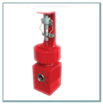 Hydraulic adjustable barrel choke valve